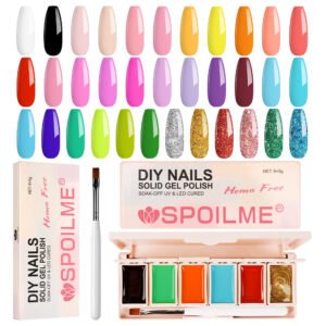 SPOILME HEMA-Free DIY Solid Cream Gel Polish 34 Colours